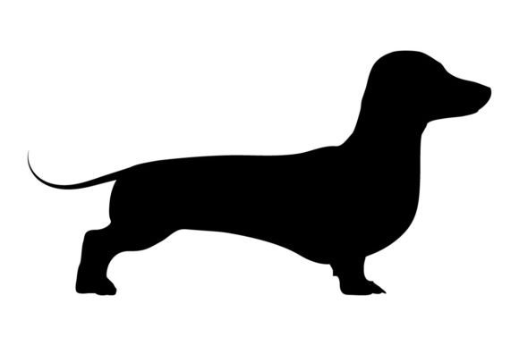 Dachshund SVG Silhouette
