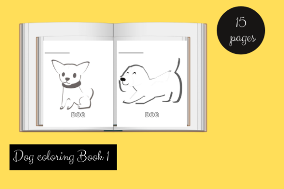 Dog Coloring Book