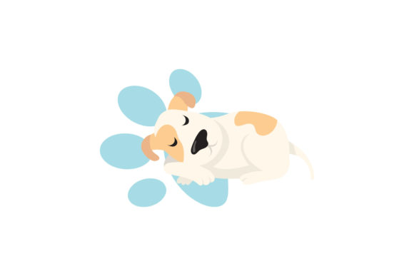 Dog Cute Illustration Desain Vector