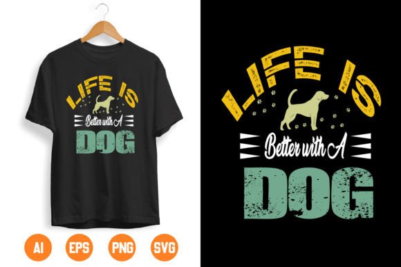 Dog T-shirt Design 154