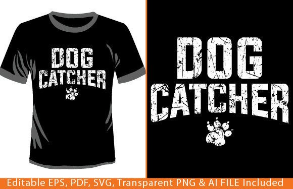 Halloween Dog Catcher Costume T-shirt