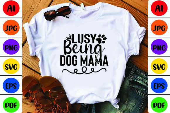 Lusy Being Dog Mama